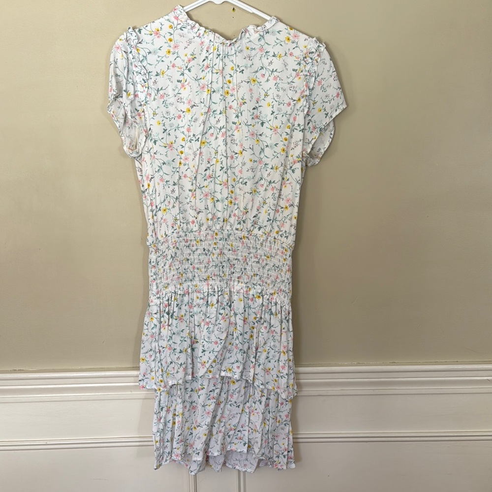 Gibson Miller Effect high neck ruffle dress